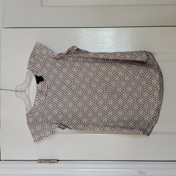 Ann Taylor print Shell Top szMP - Picture 5 of 9